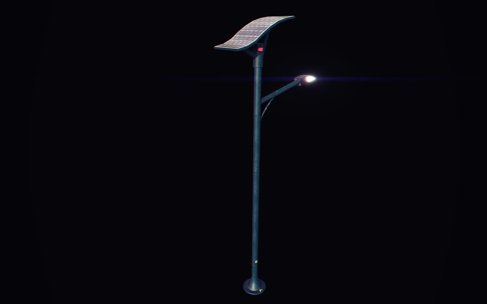 Futuristic Street Light Pack