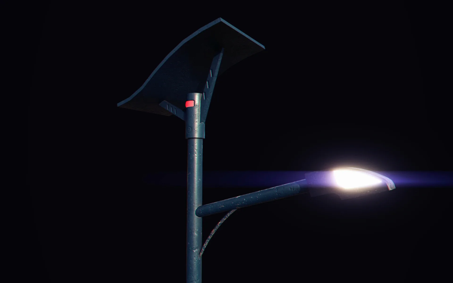 Futuristic Street Light Pack