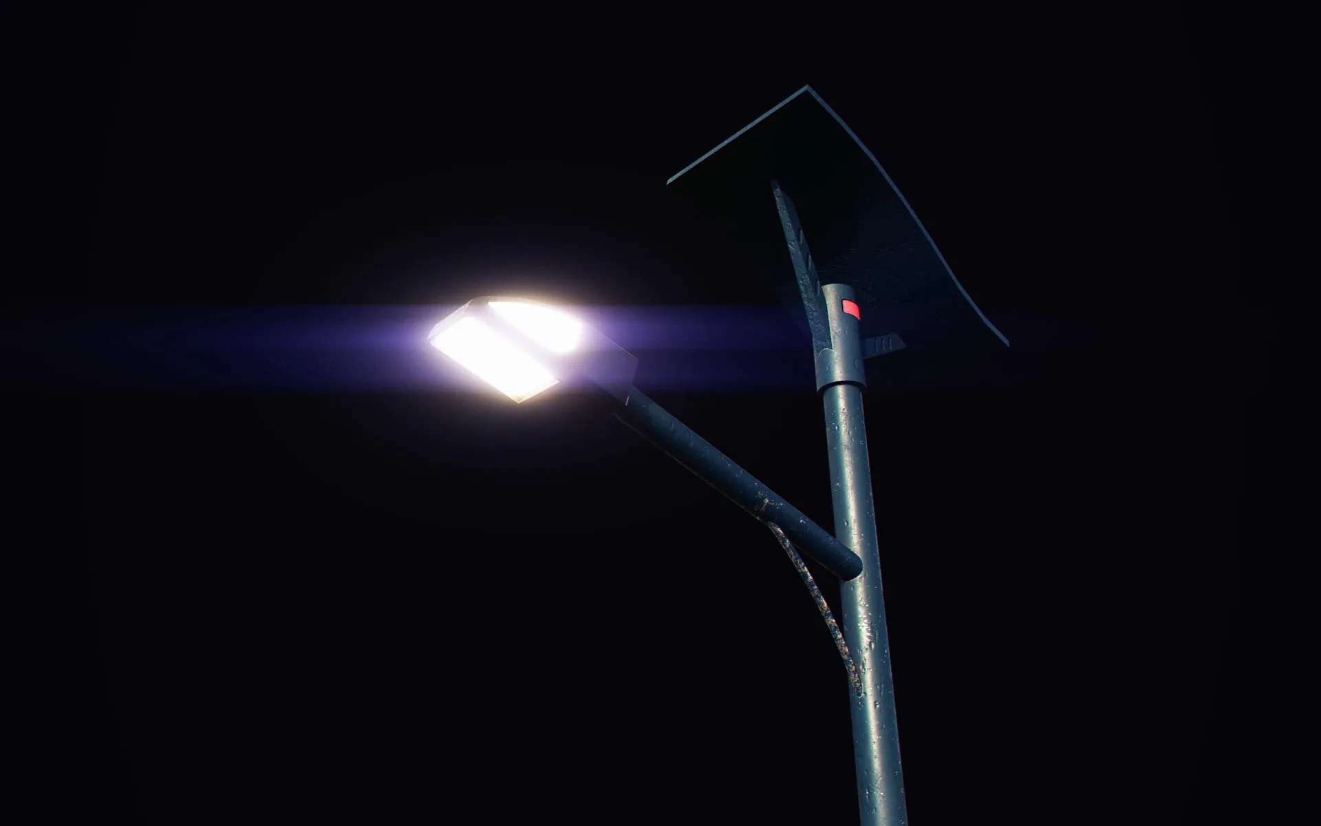 Futuristic Street Light Pack