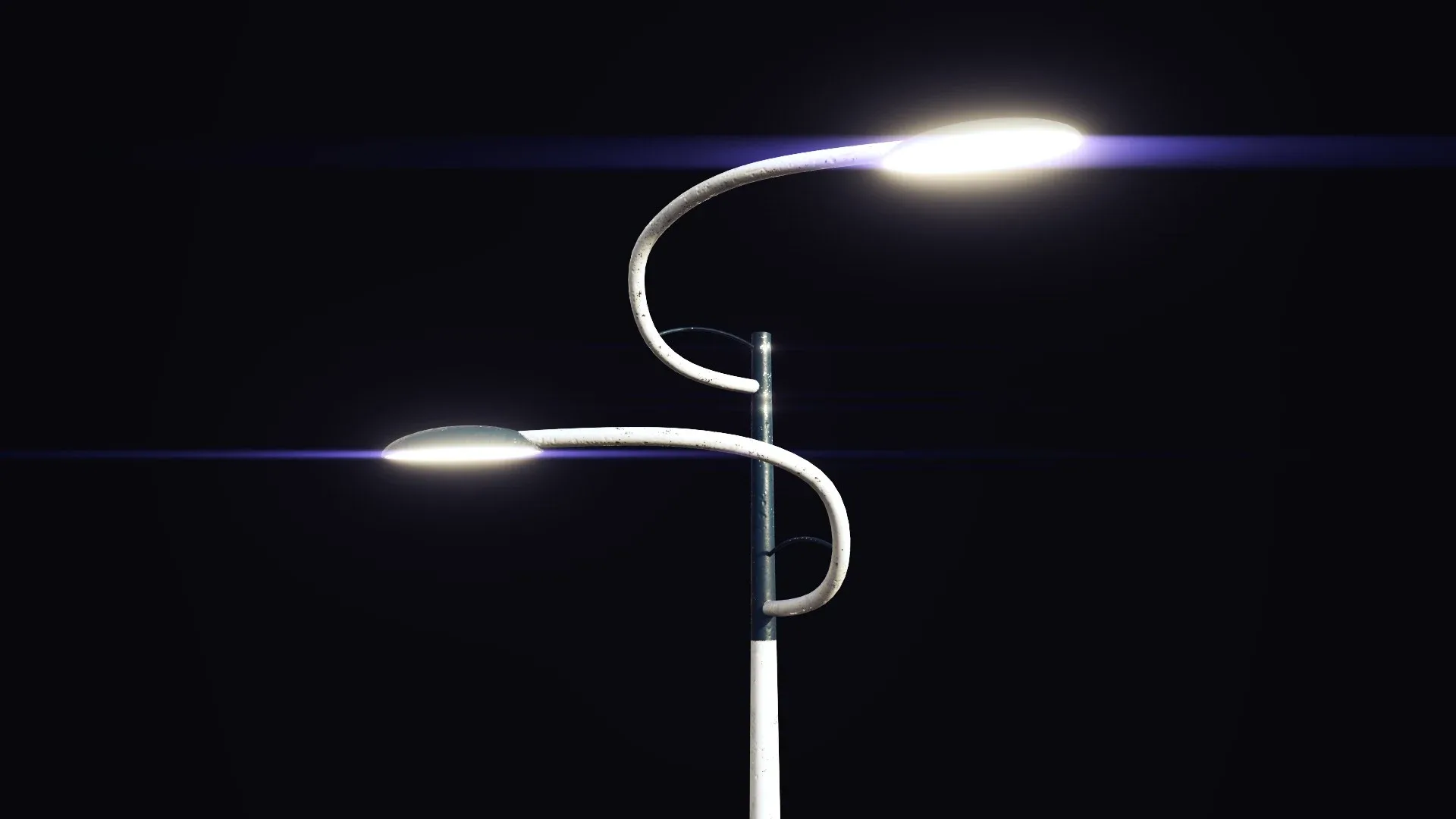 Futuristic Street Light Pack