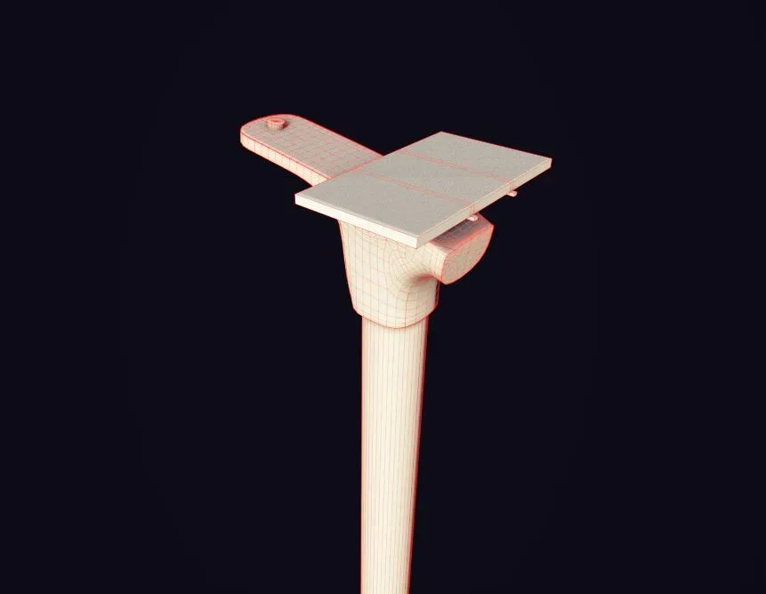 Futuristic Street Light Pack