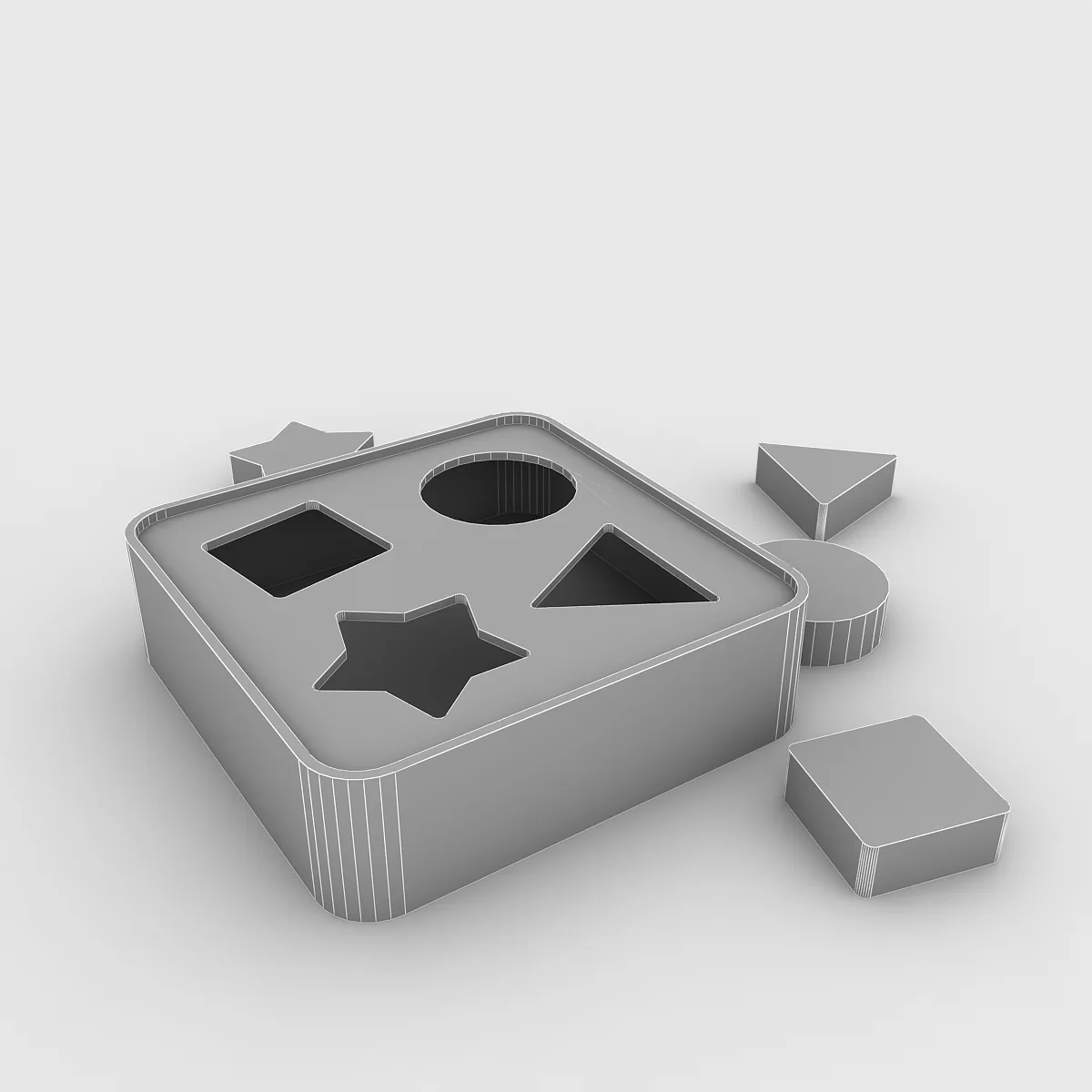 Kindergarten Door 3D model