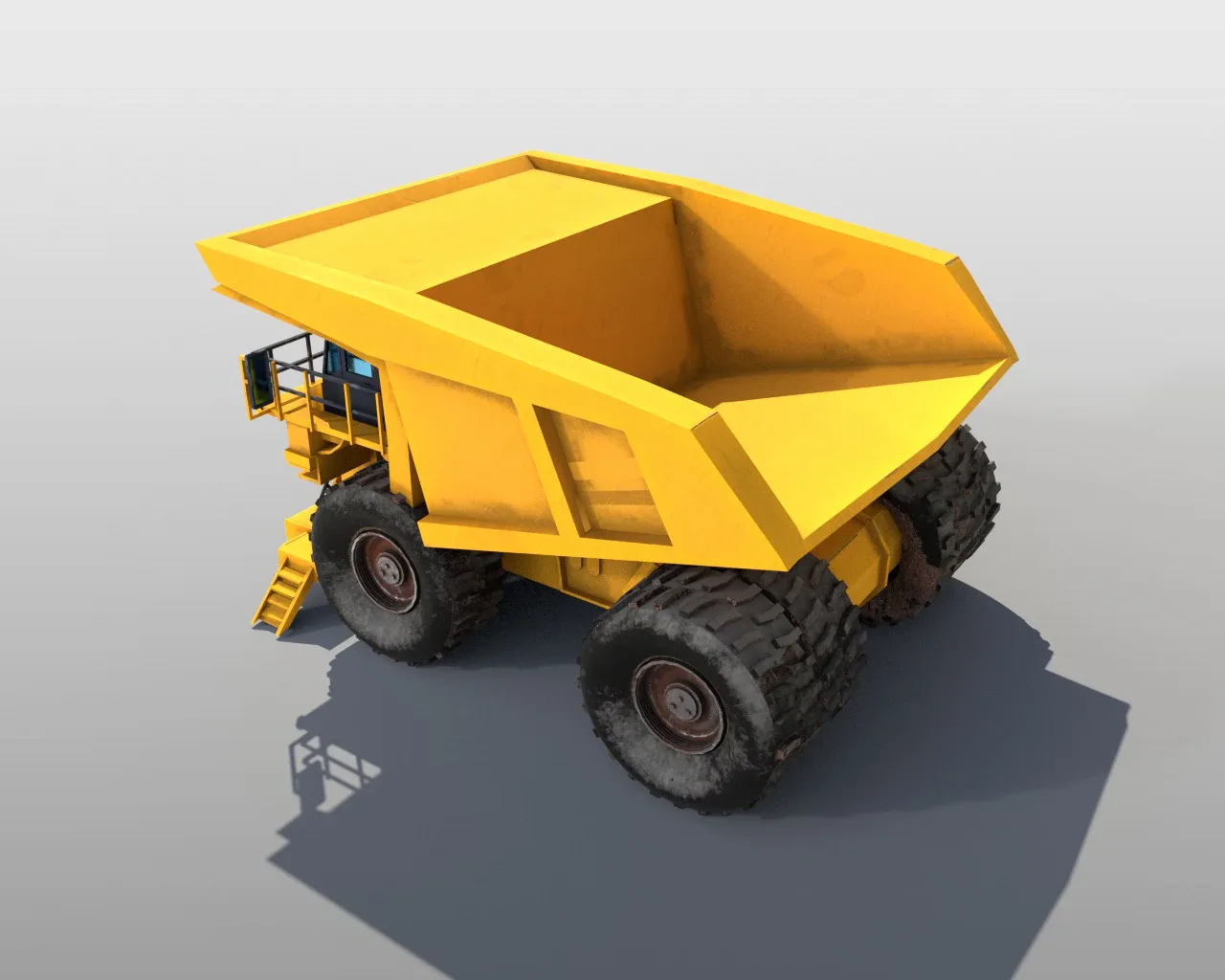 Mining truck 3d model