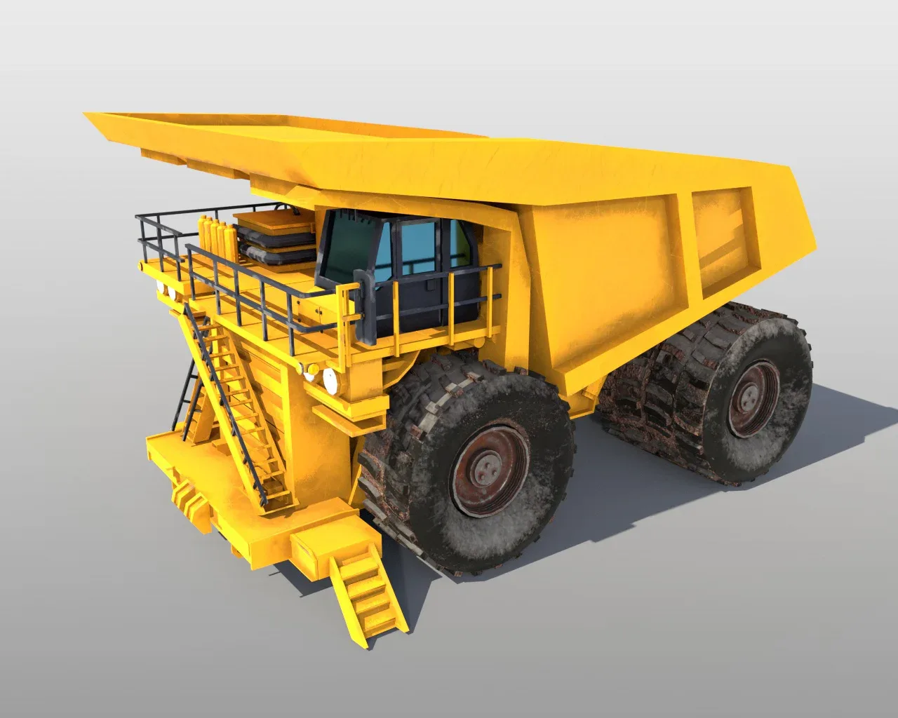 Mining truck 3d model