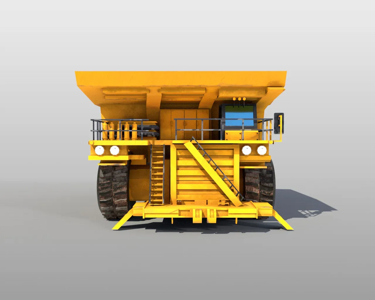 Mining truck 3d model