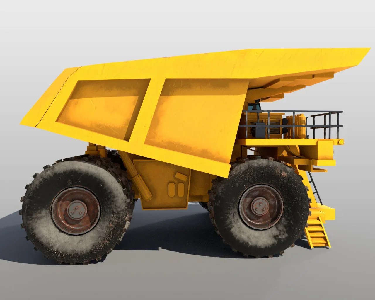 Mining truck 3d model