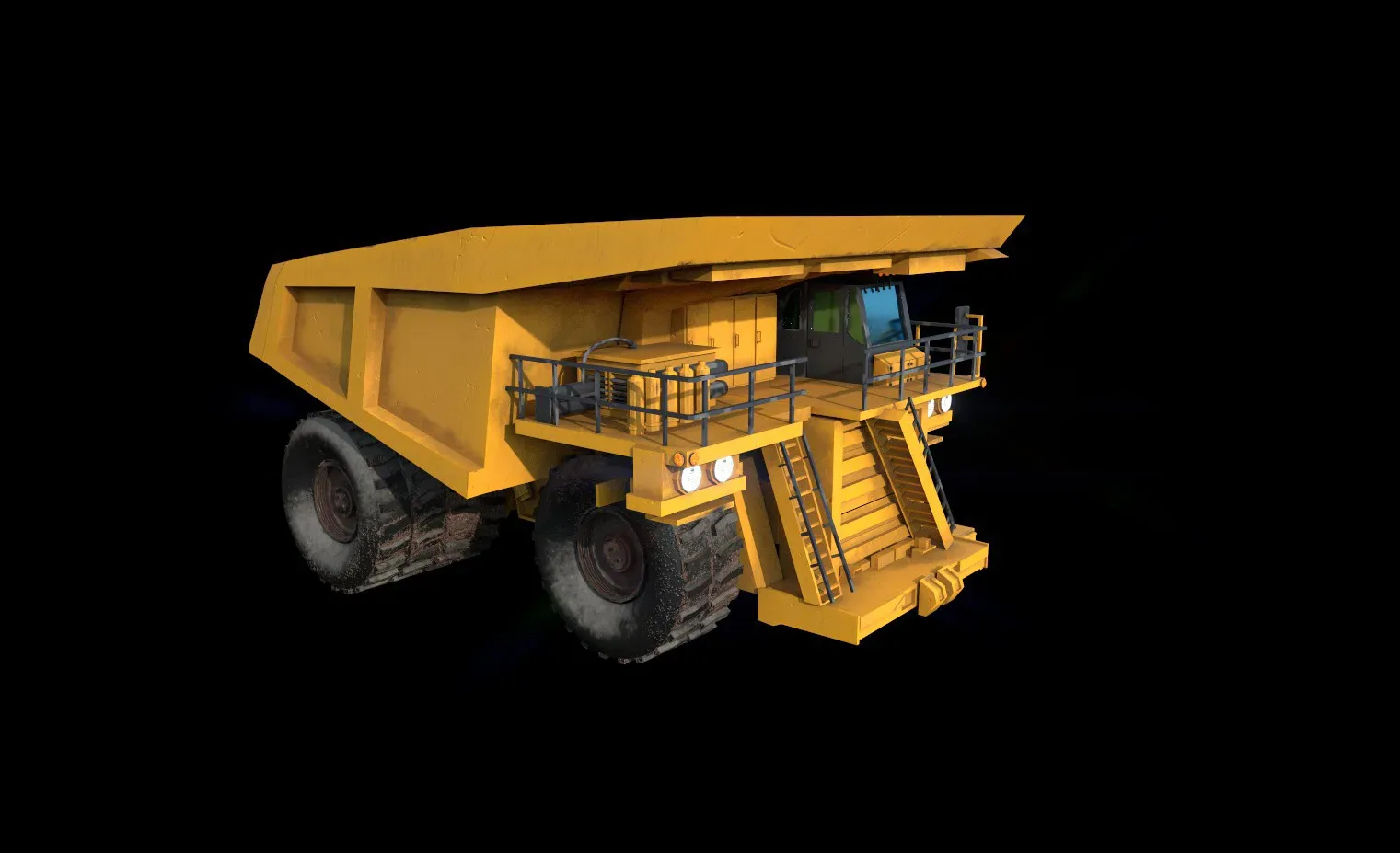 Mining truck 3d model