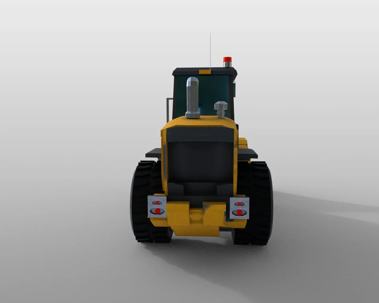 Wheel loader 3d model