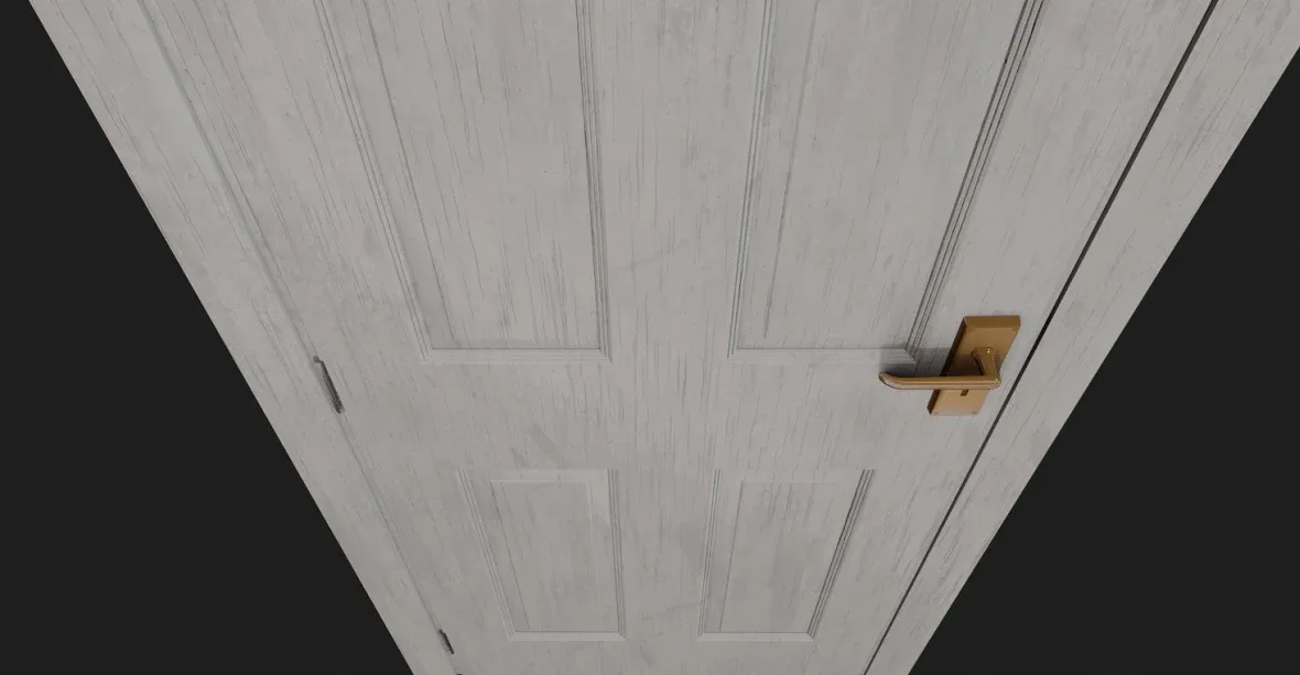 Bedroom Door 3D Model