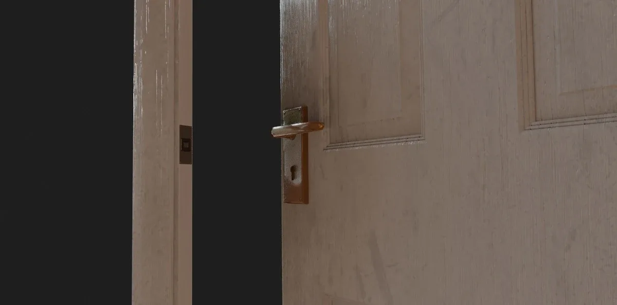 Bedroom Door 3D Model