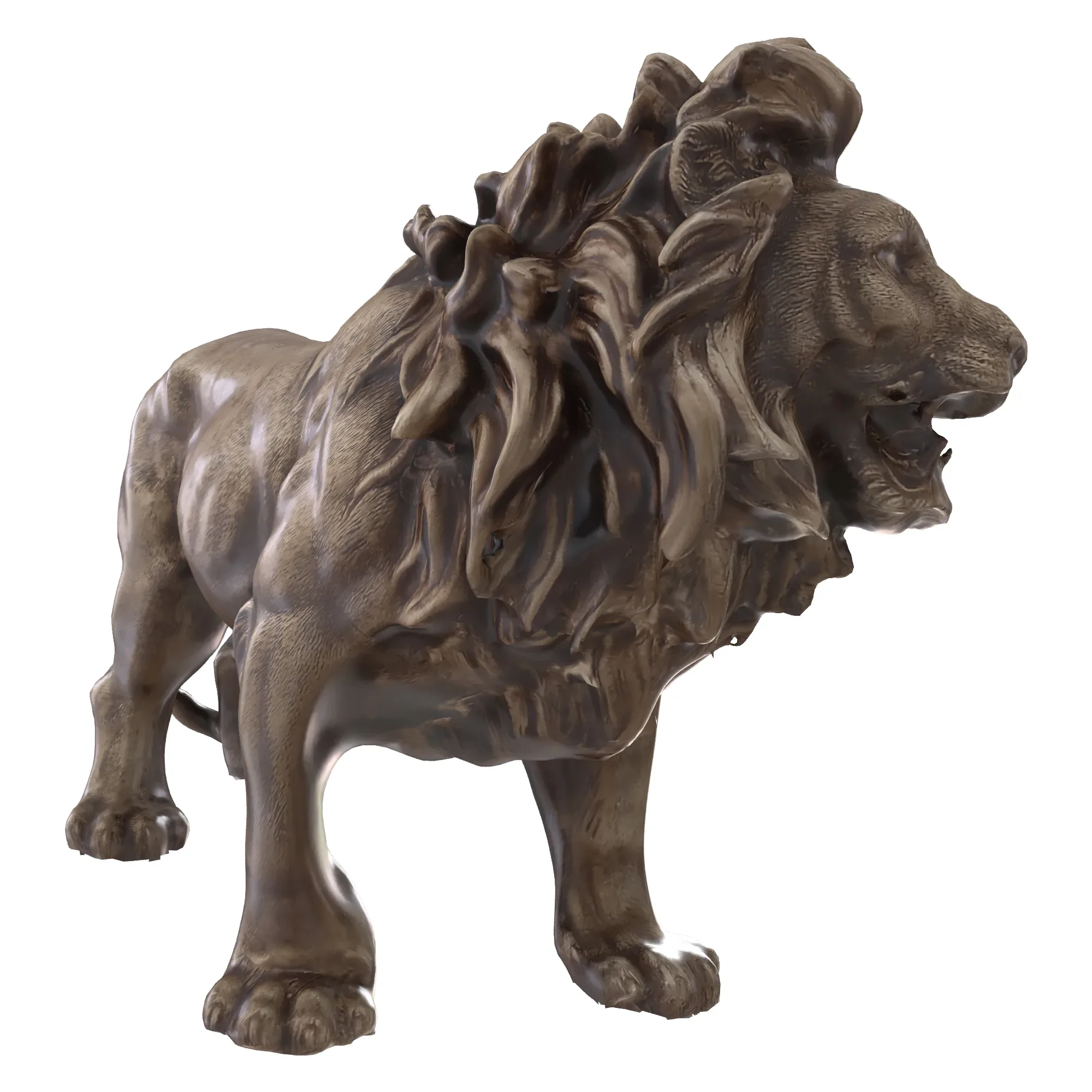 lion sculpt