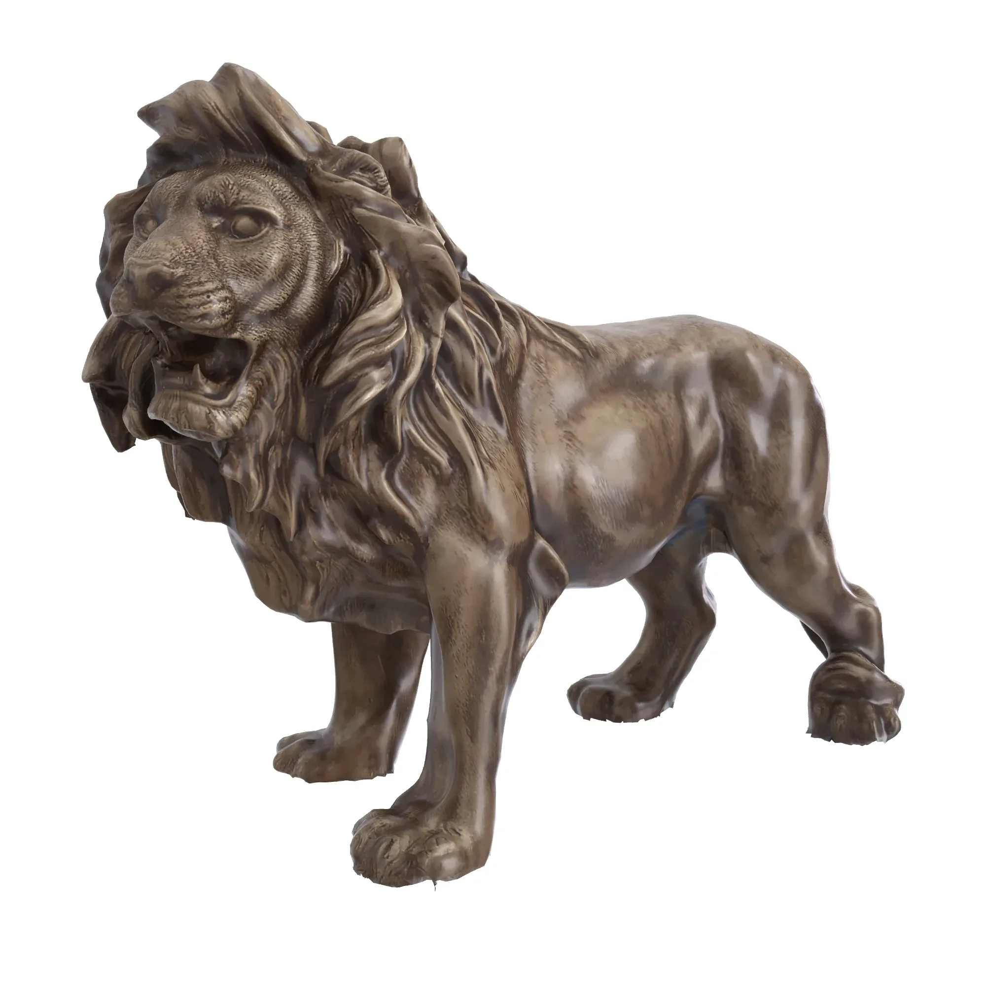 lion sculpt