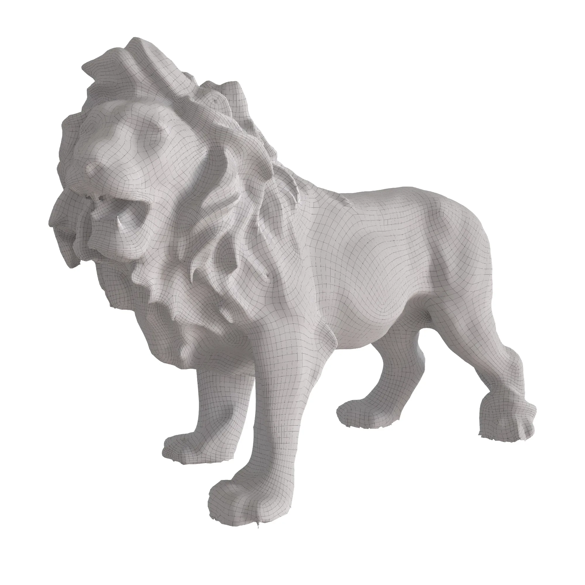 lion sculpt