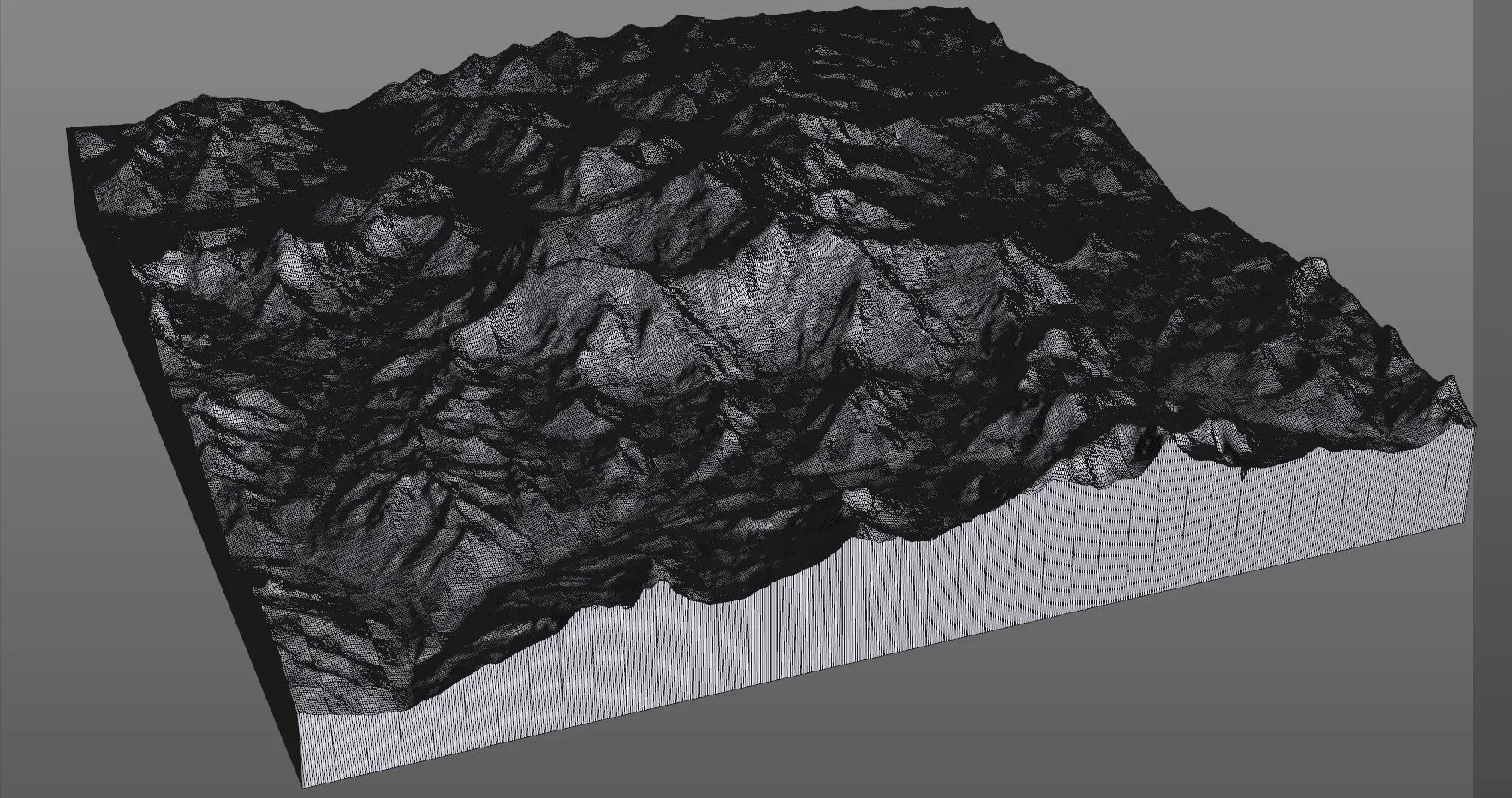 Mount Everest 3d model