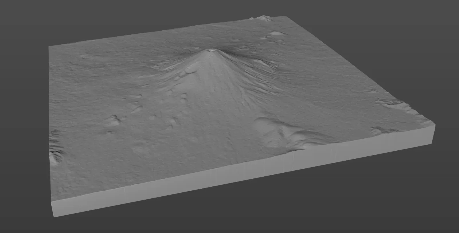 Mount Fuji 3d model