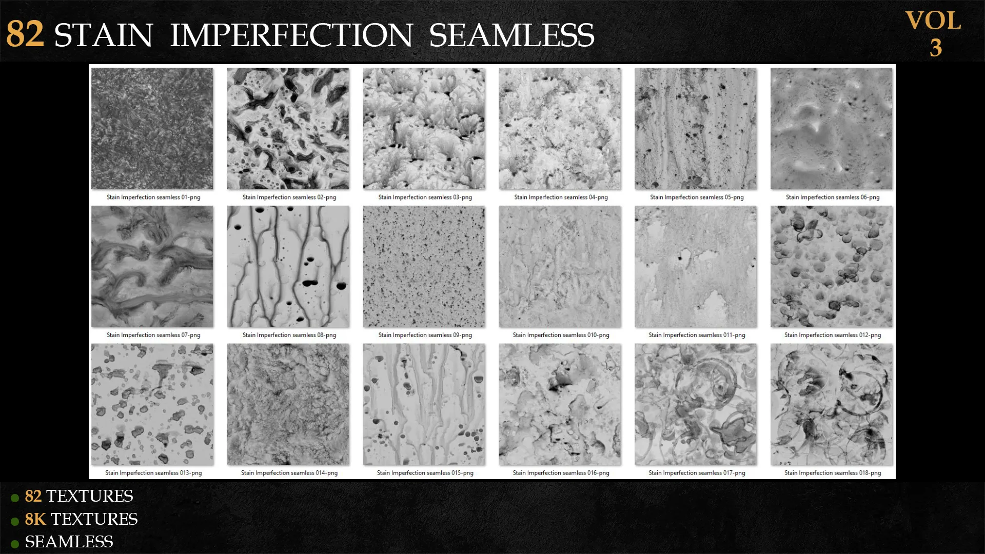 82 Stain Imperfection seamless -vol3