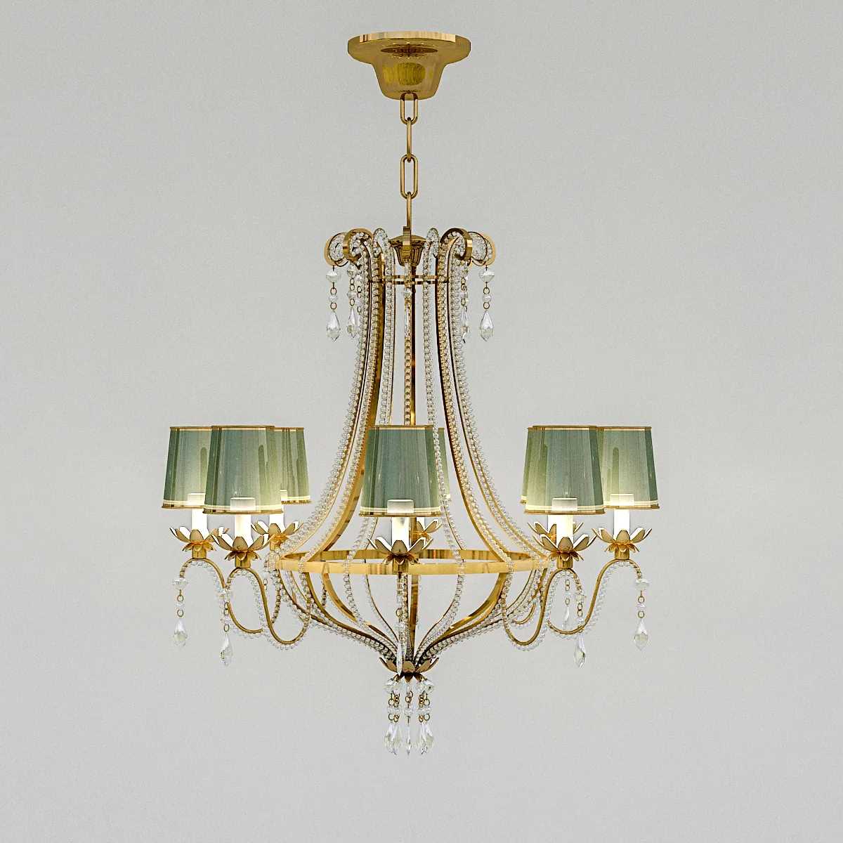 3D Classic Chandelier