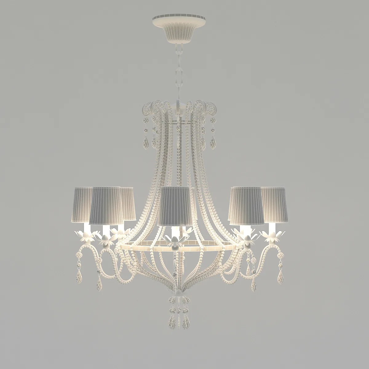 3D Classic Chandelier
