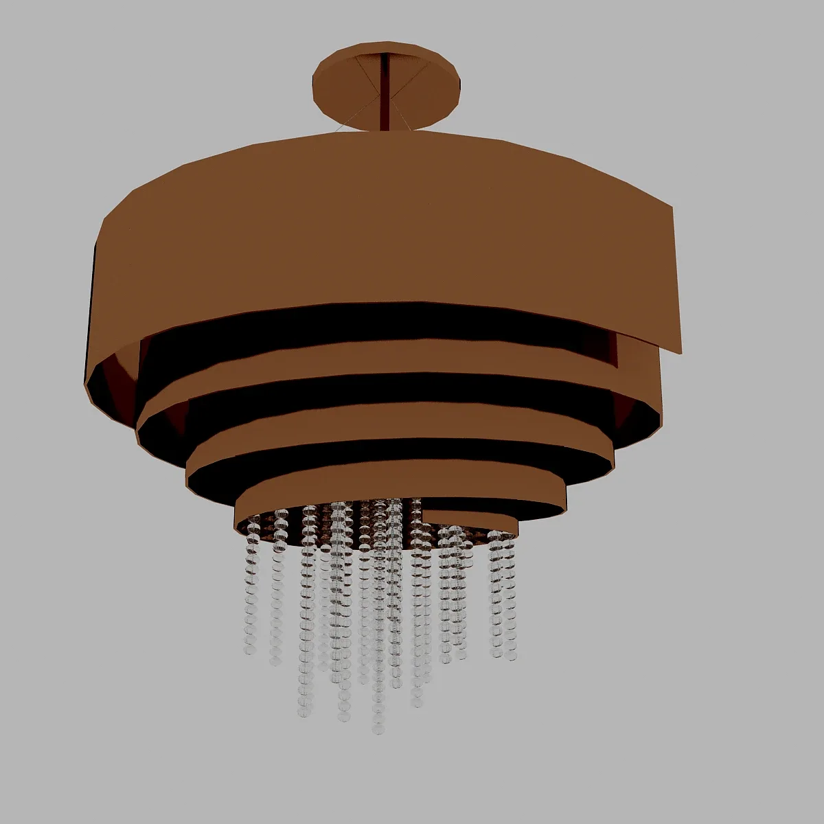 3D Modern Chandelier 2 model