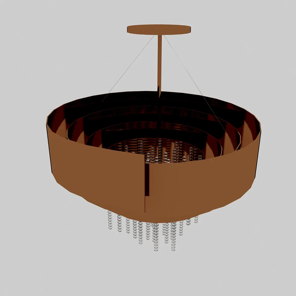 3D Modern Chandelier 2 model