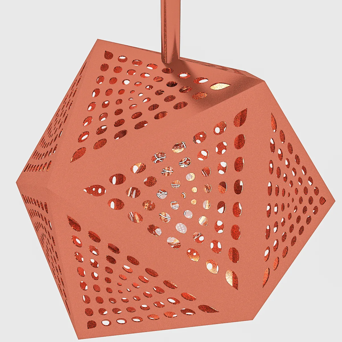 3D model Bronze Loft Lamp Se