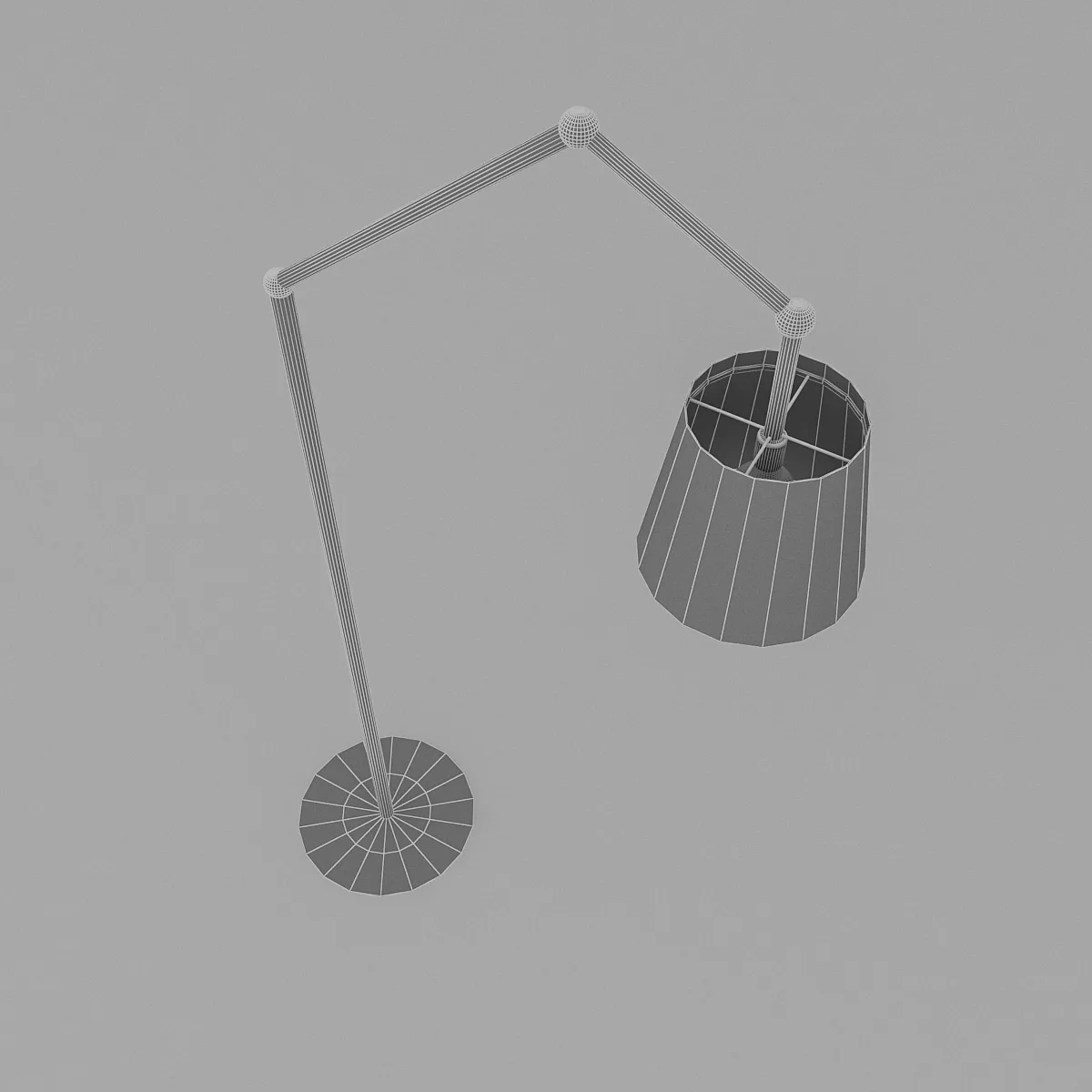 3D Floor Lamp Model