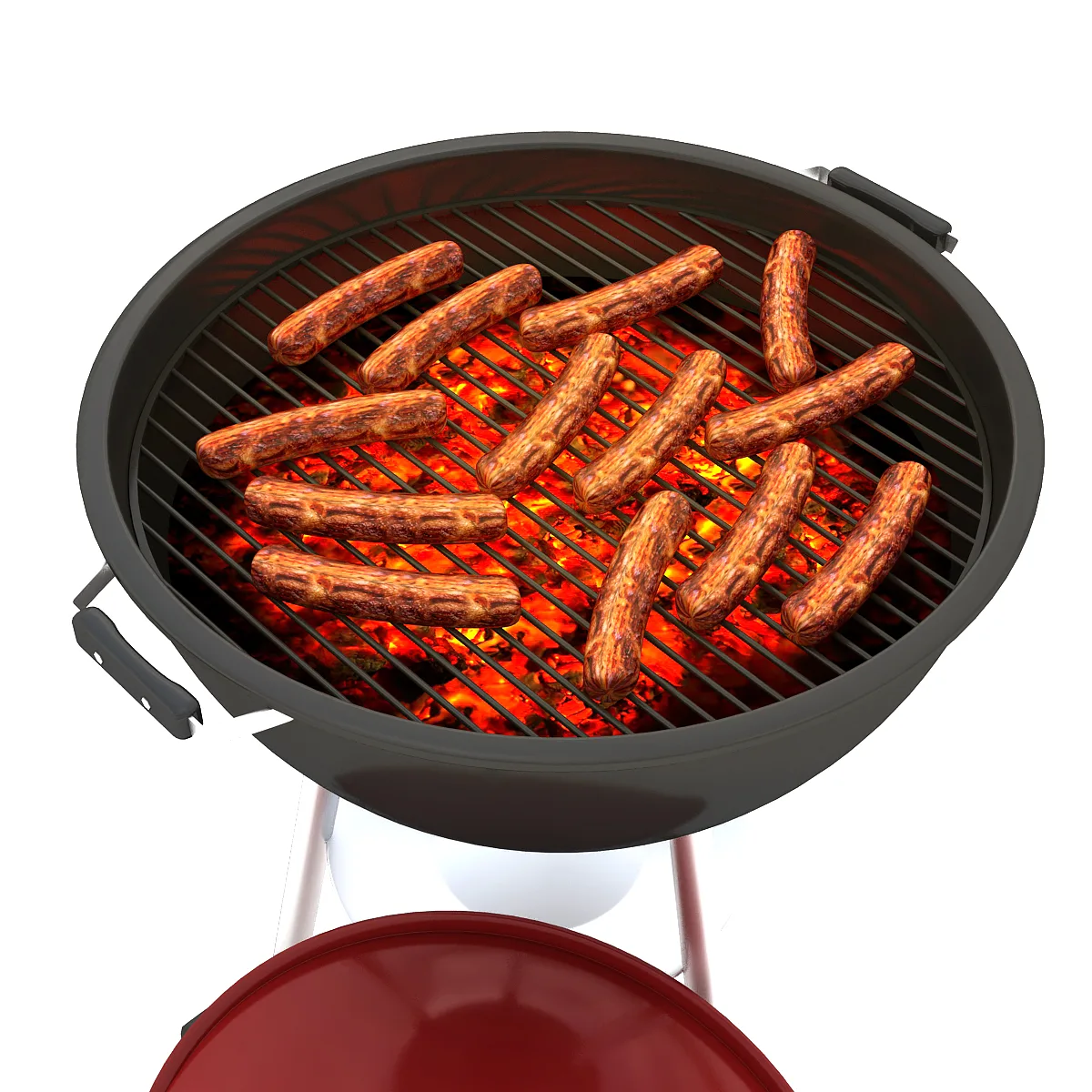 3D Barbecue Model 3D model