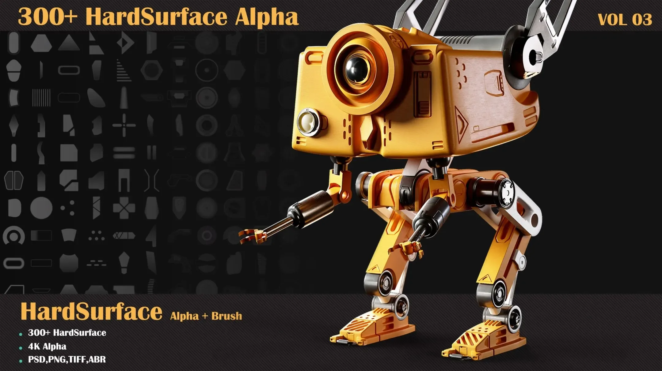 300 HardSurface Alpha-VOL 03