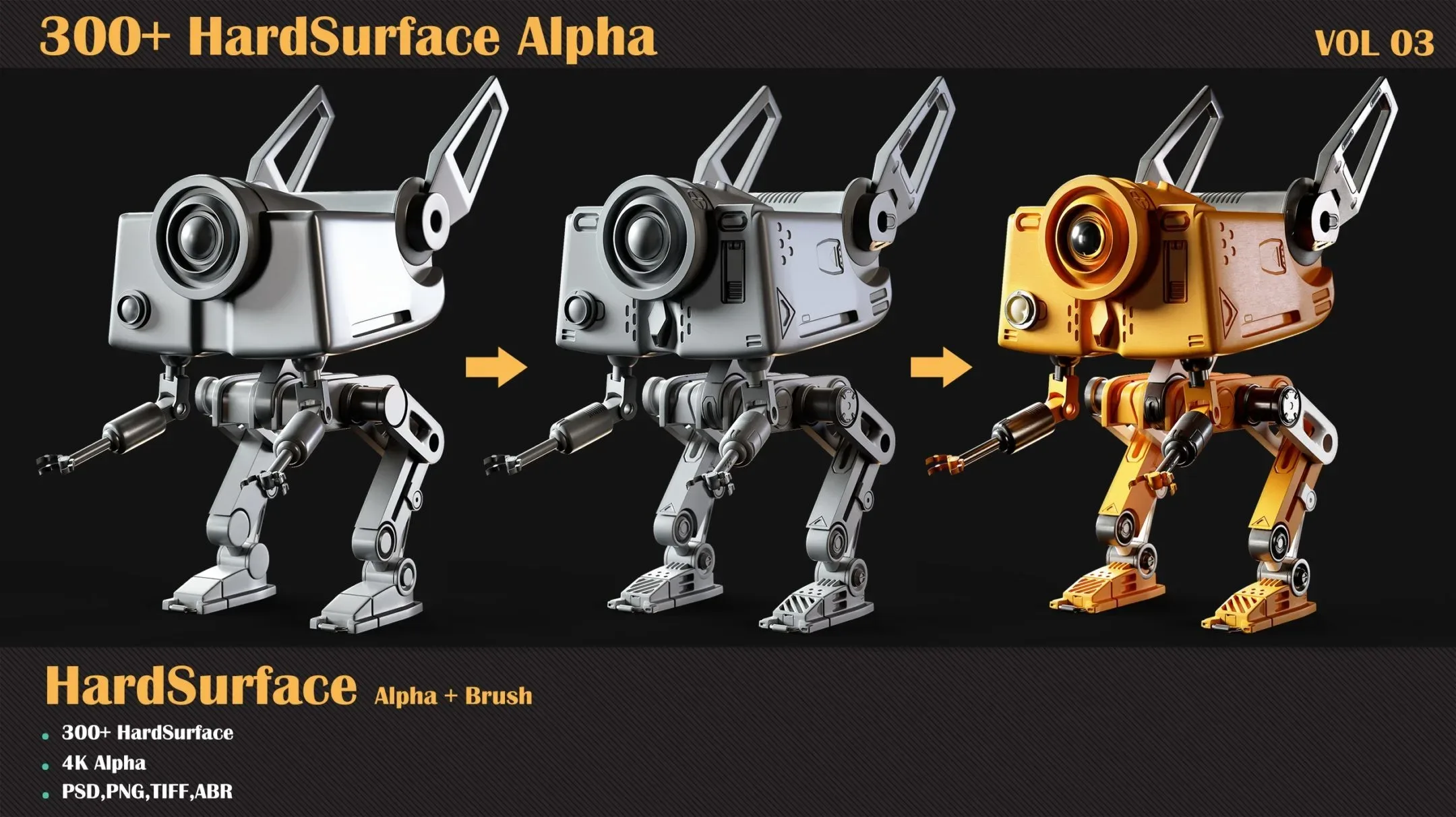 300 HardSurface Alpha-VOL 03