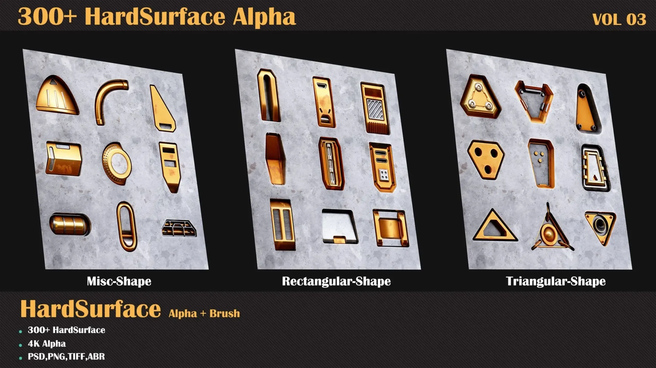 300 HardSurface Alpha-VOL 03