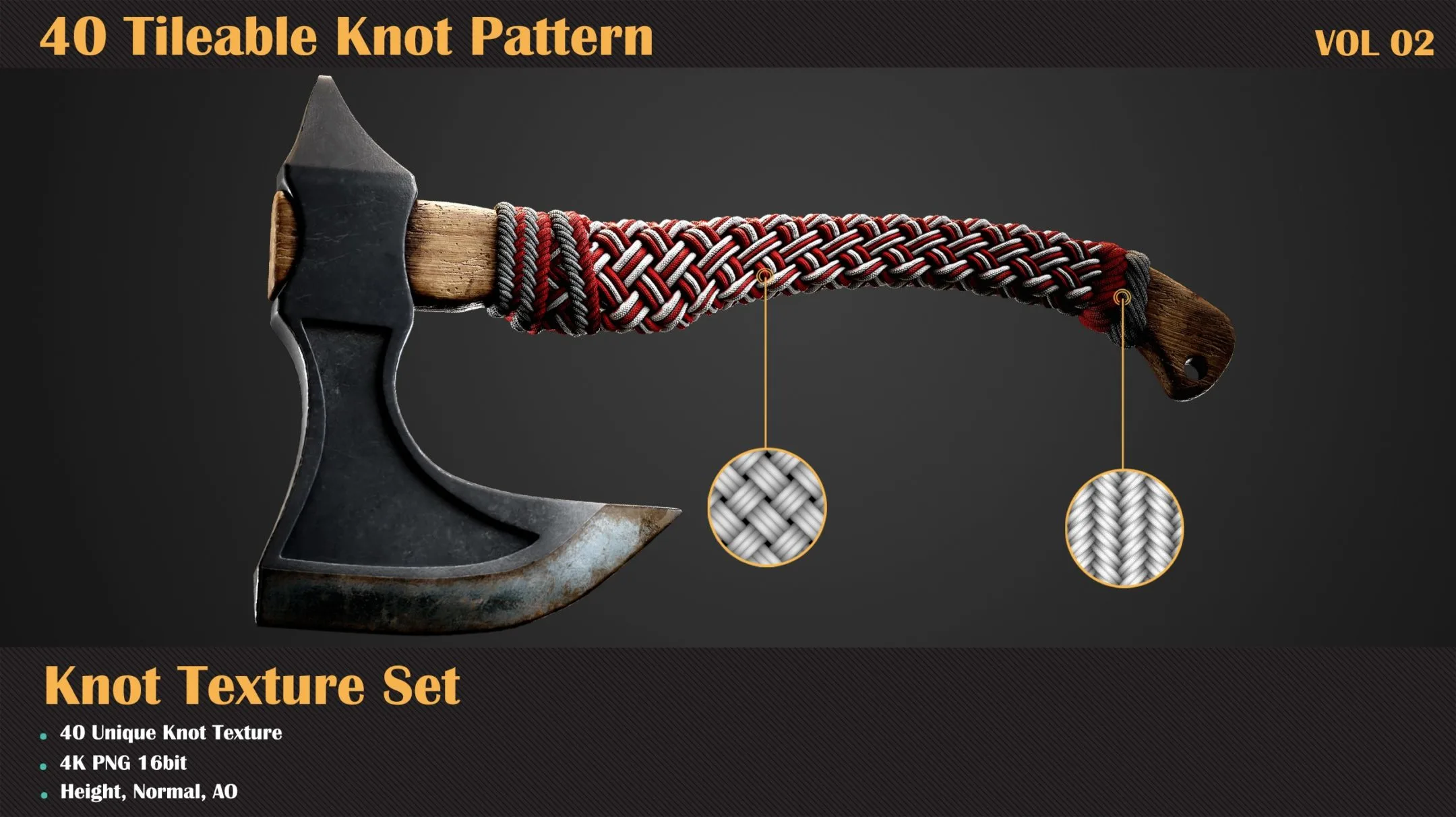 40 Tileable Knot Pattern