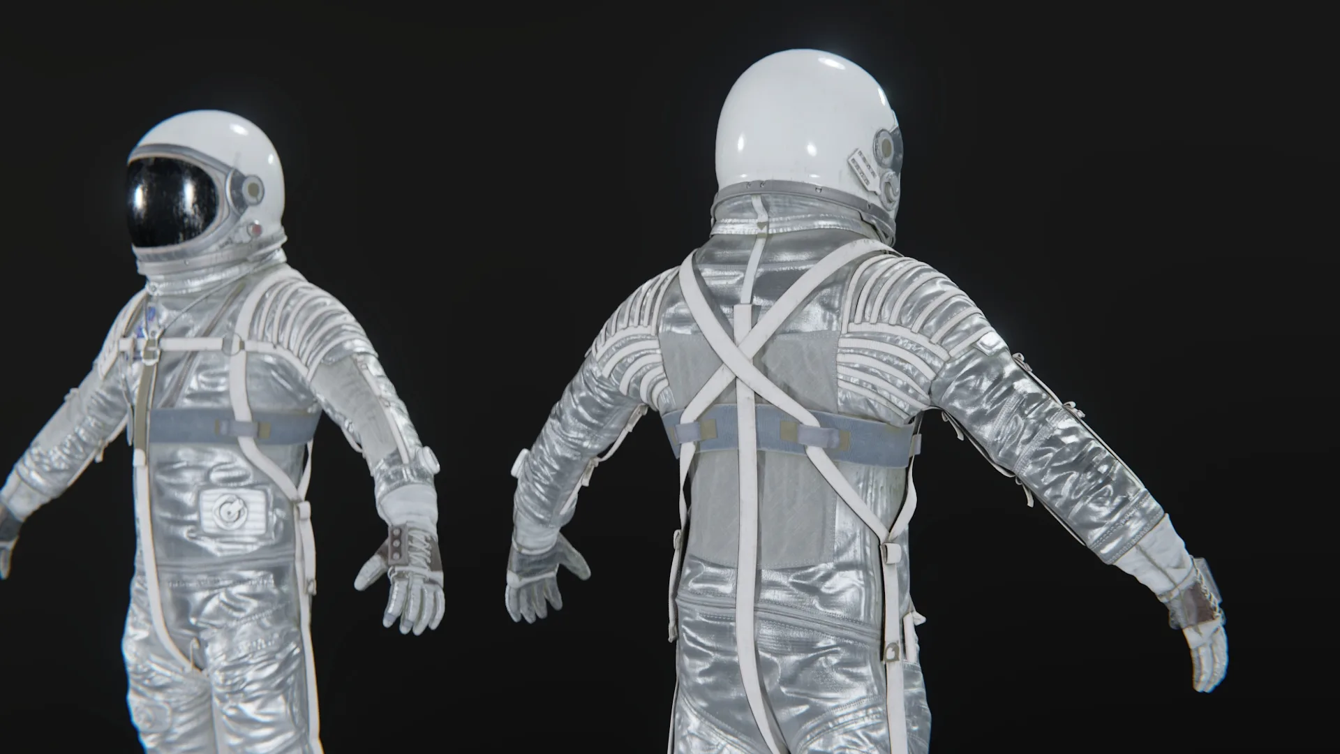 NASA Mercury Navy Mark IV Astronaut Spacesuit