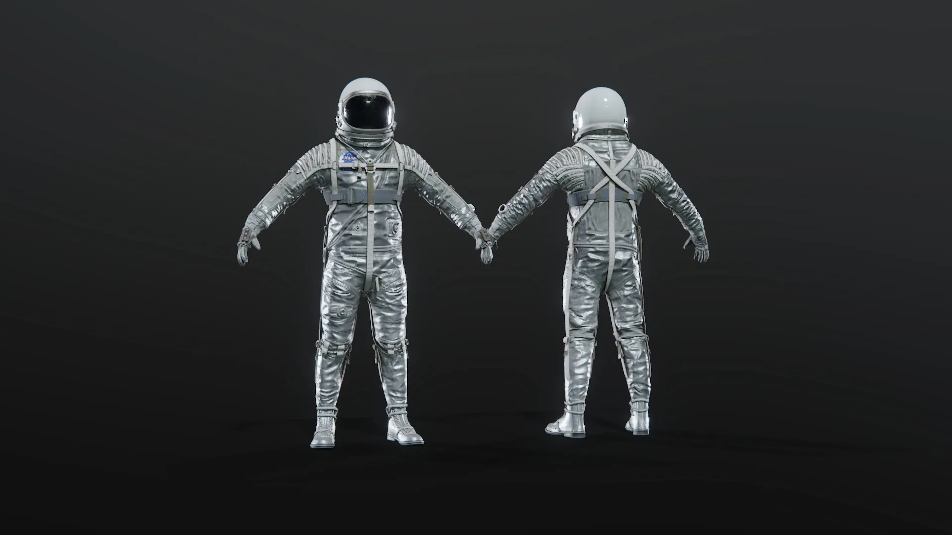 NASA Mercury Navy Mark IV Astronaut Spacesuit