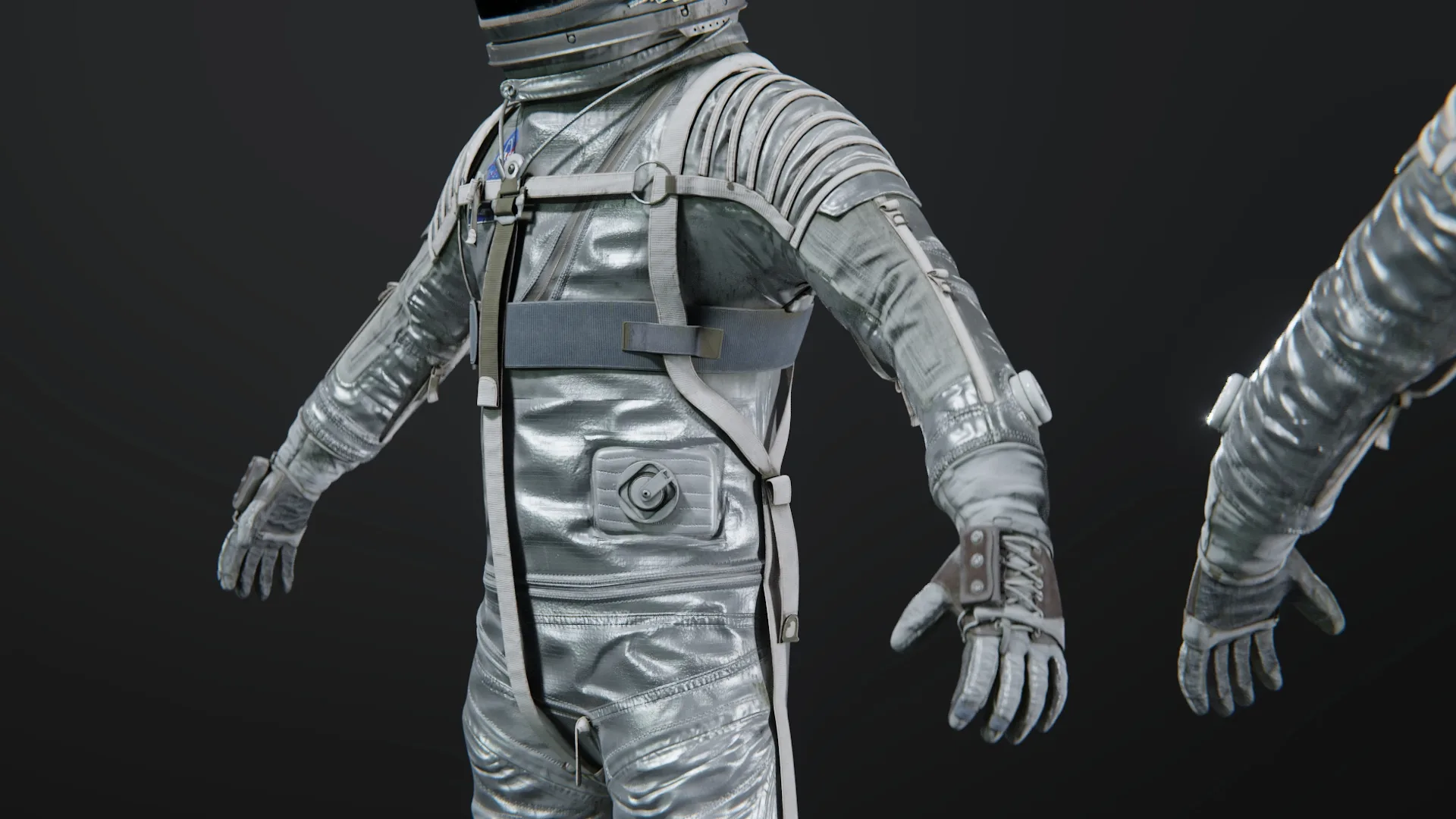 NASA Mercury Navy Mark IV Astronaut Spacesuit