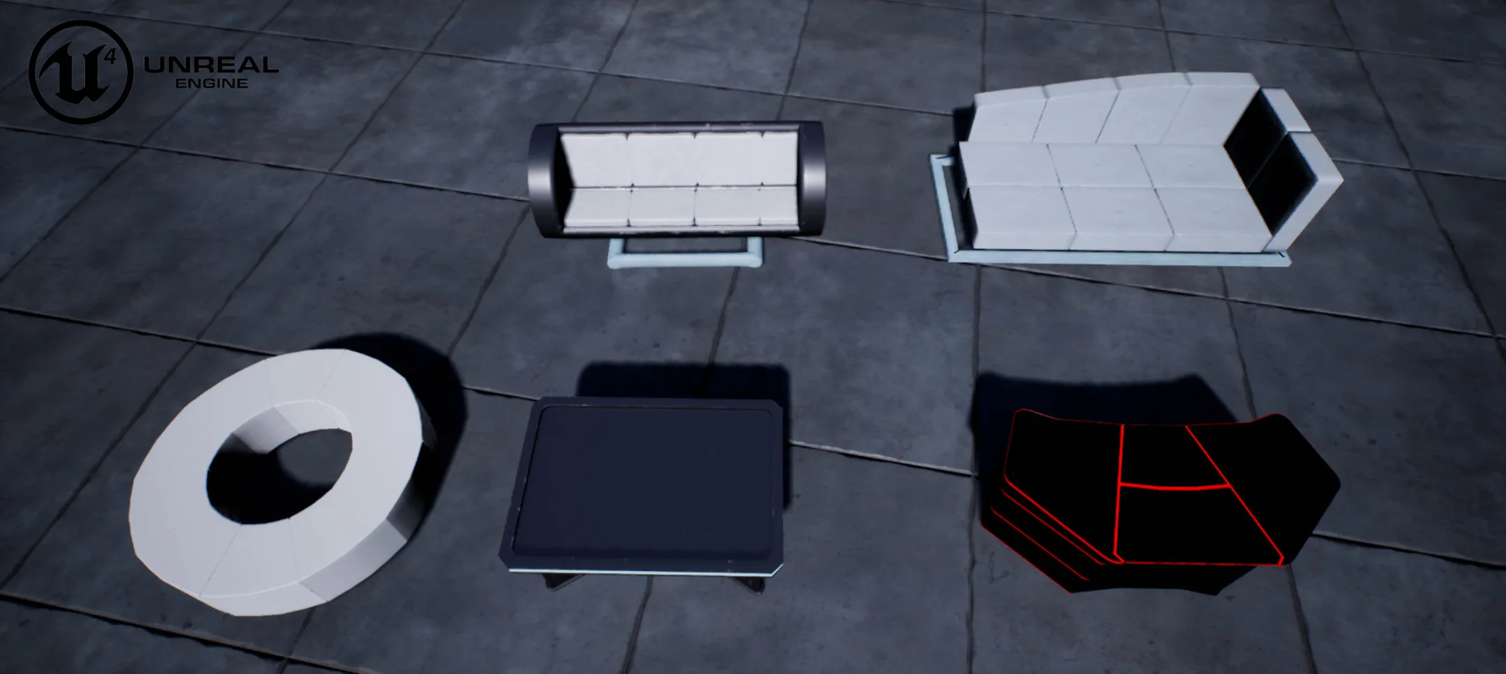 SciFi Furniture Pack