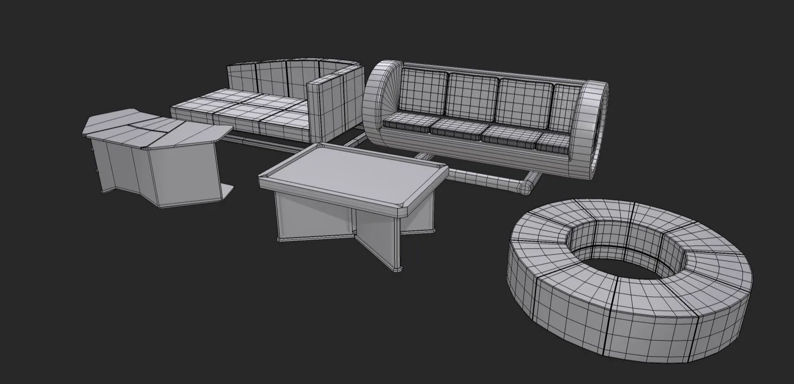 SciFi Furniture Pack