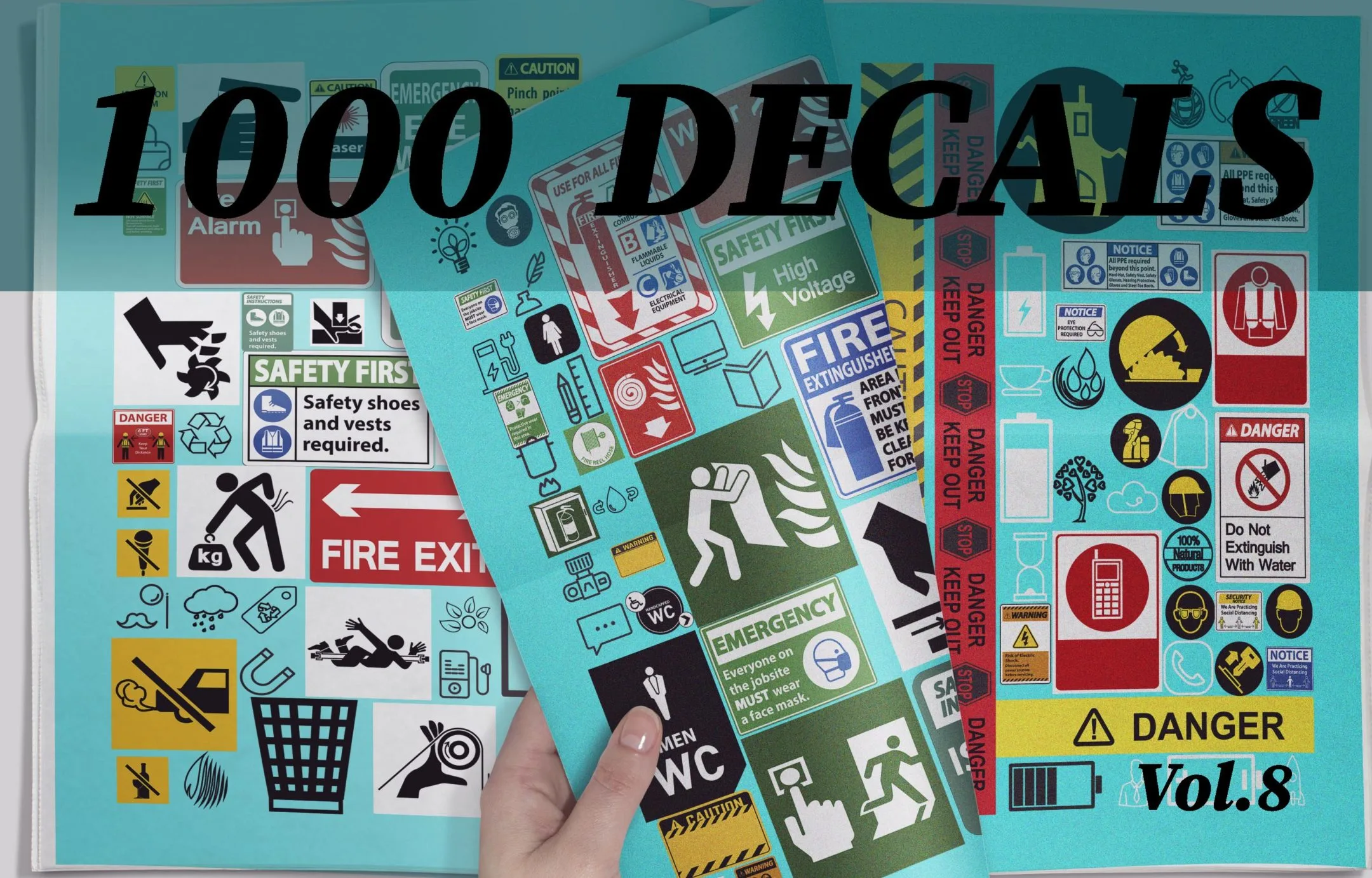 1000 Decals Vol.8