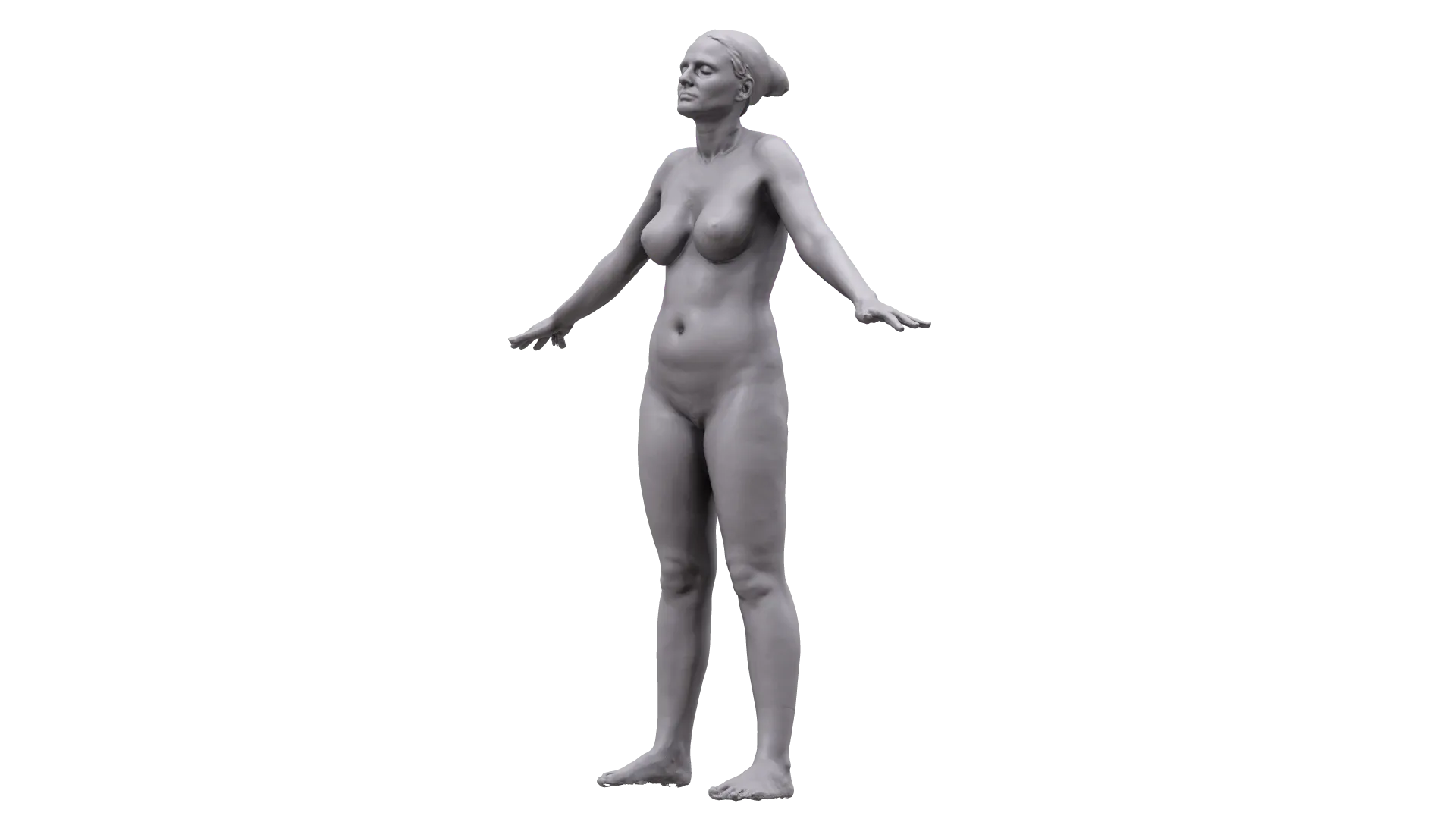 Base Body Scan | 3D Model Alisha