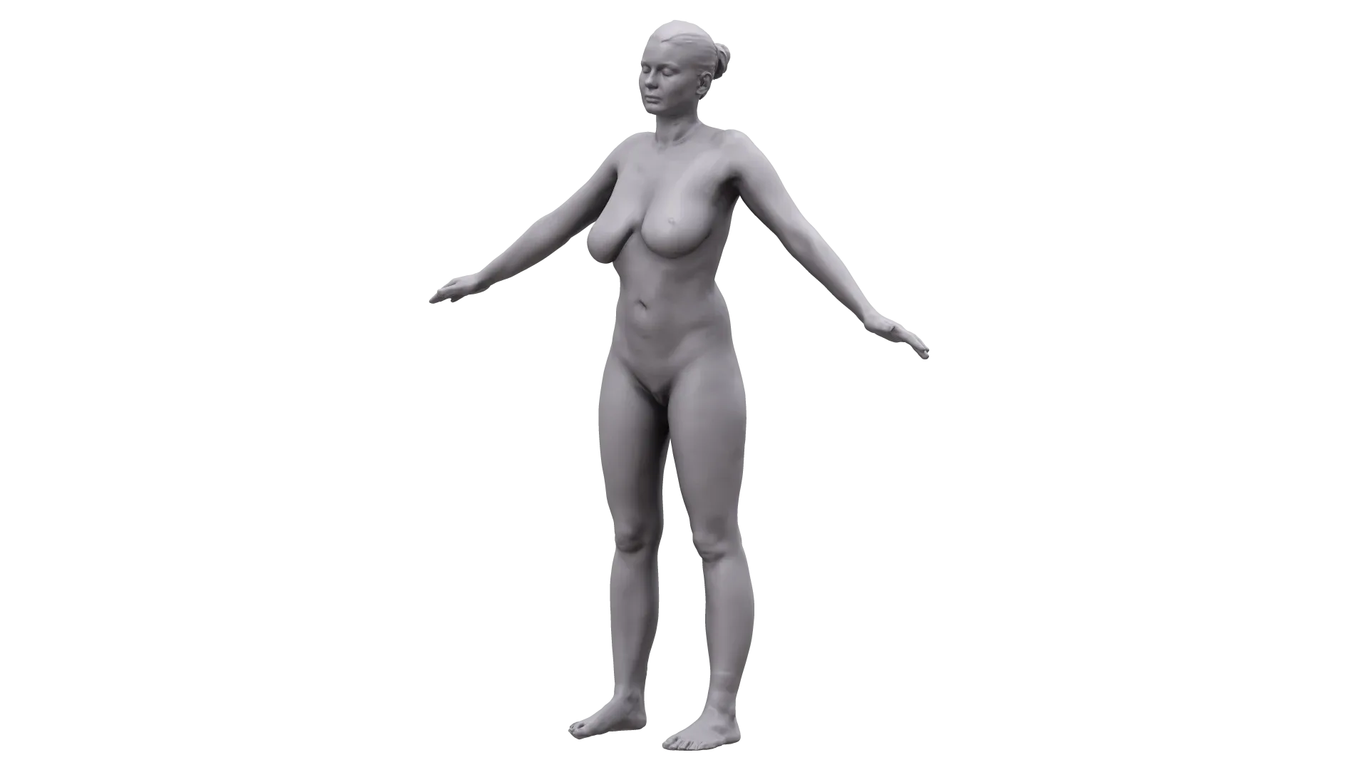 Base Body Scan | 3D Model Lucy Li