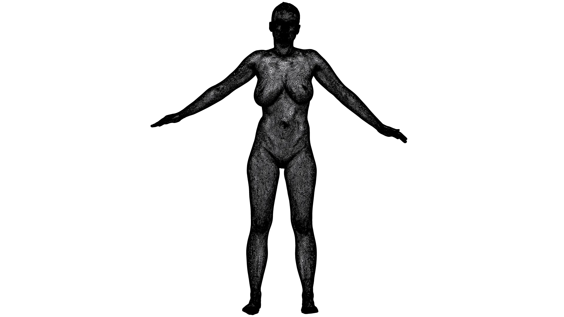 Base Body Scan | 3D Model Lucy Li