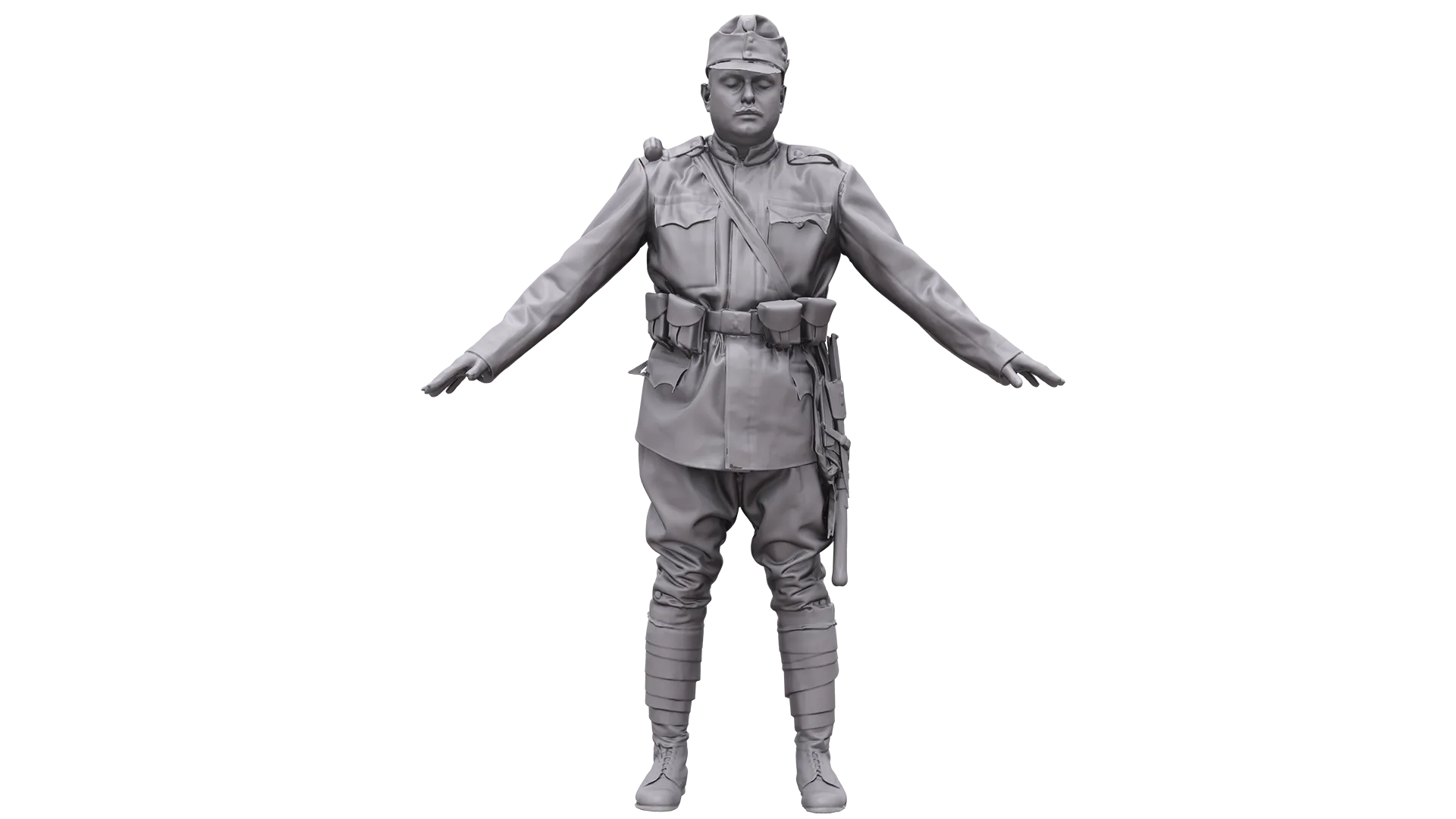 Base Scan Austria Hungary | 3D Model Infantry Division