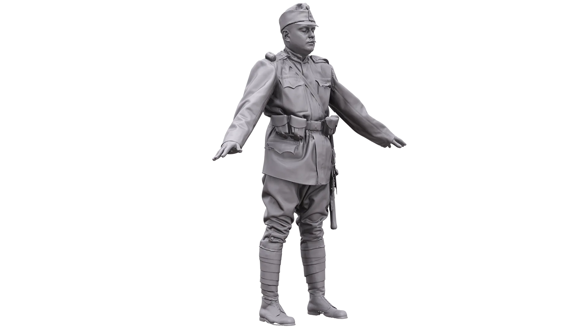 Base Scan Austria Hungary | 3D Model Infantry Division