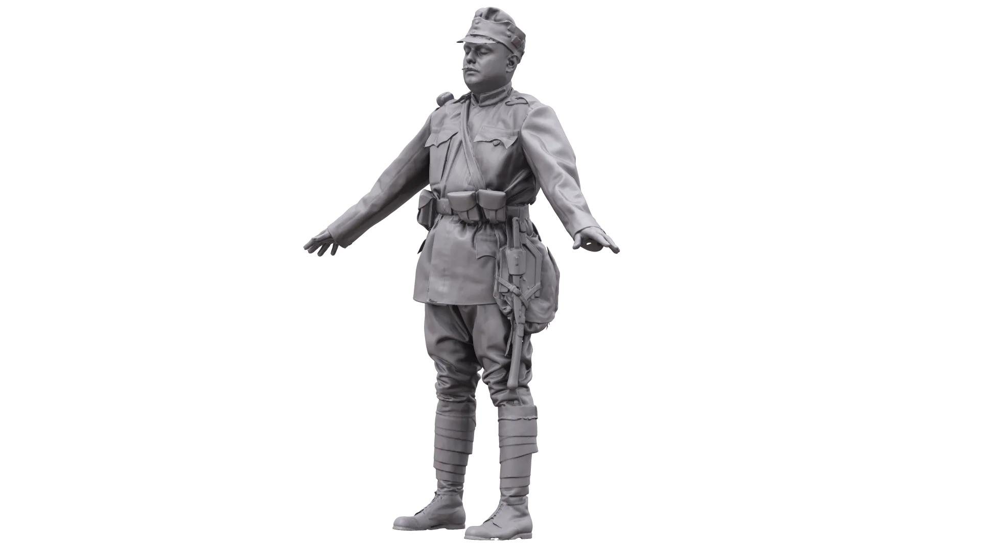 Base Scan Austria Hungary | 3D Model Infantry Division