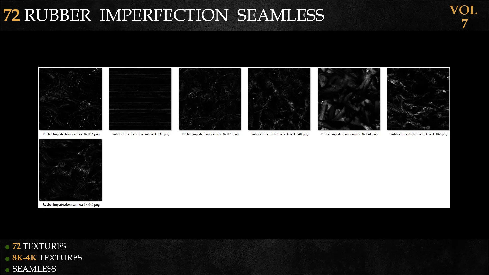 72 RUBBER IMPERFECTION SEAMLESS-VOL 7