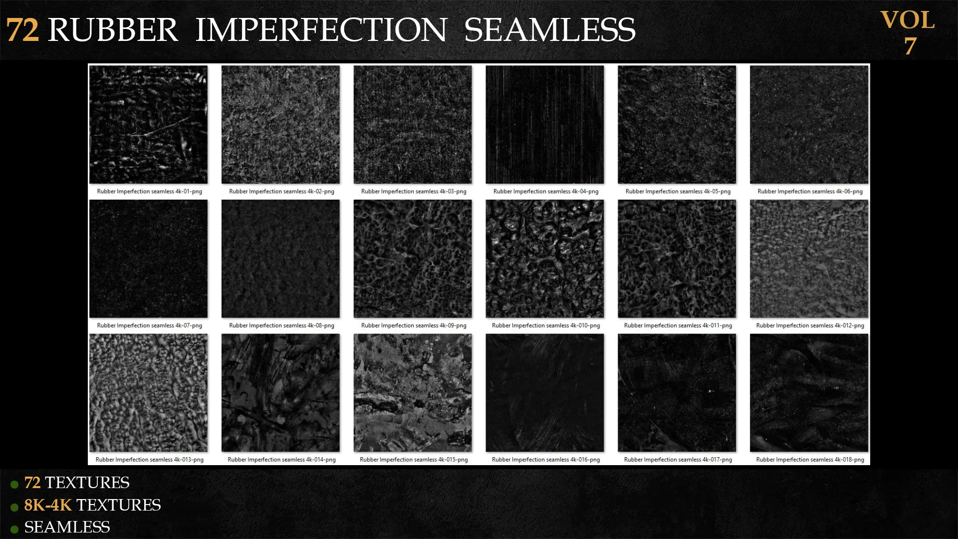 72 RUBBER IMPERFECTION SEAMLESS-VOL 7