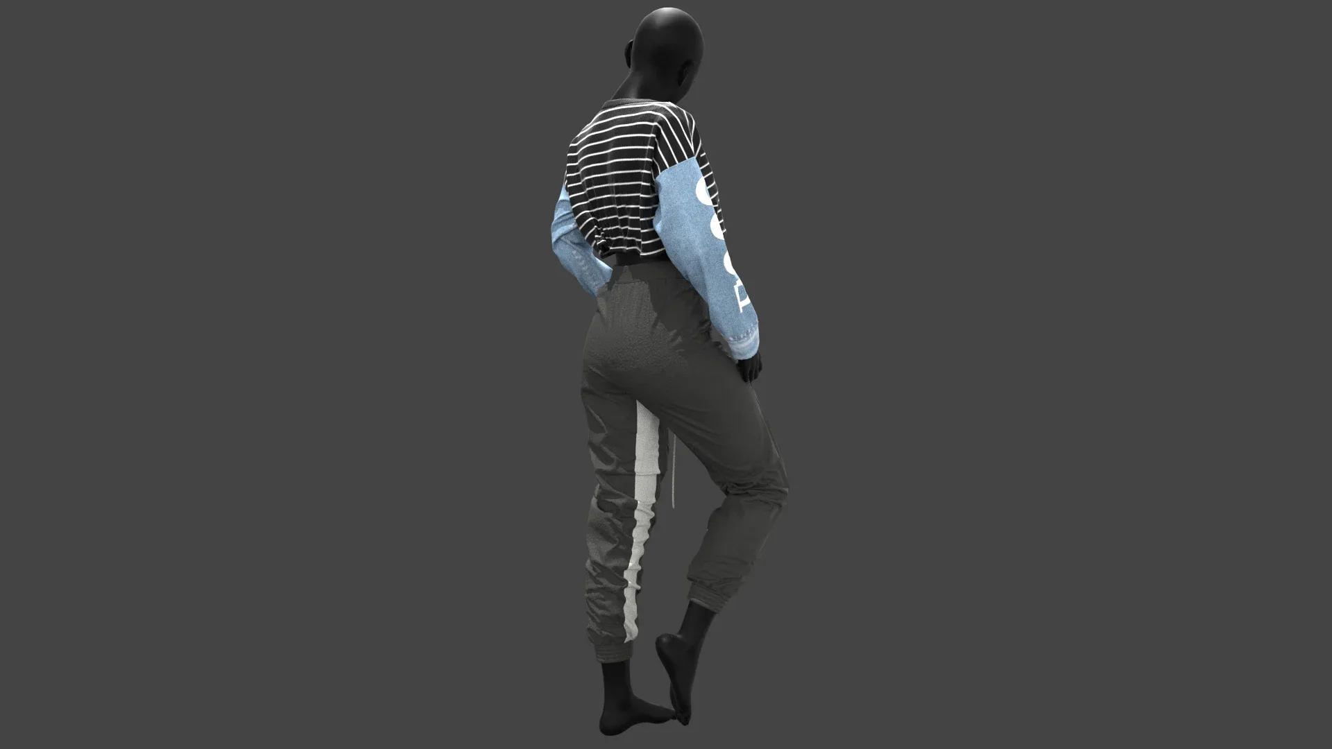 Male & Female Outfits . Clo3D , Marvelous Designer .