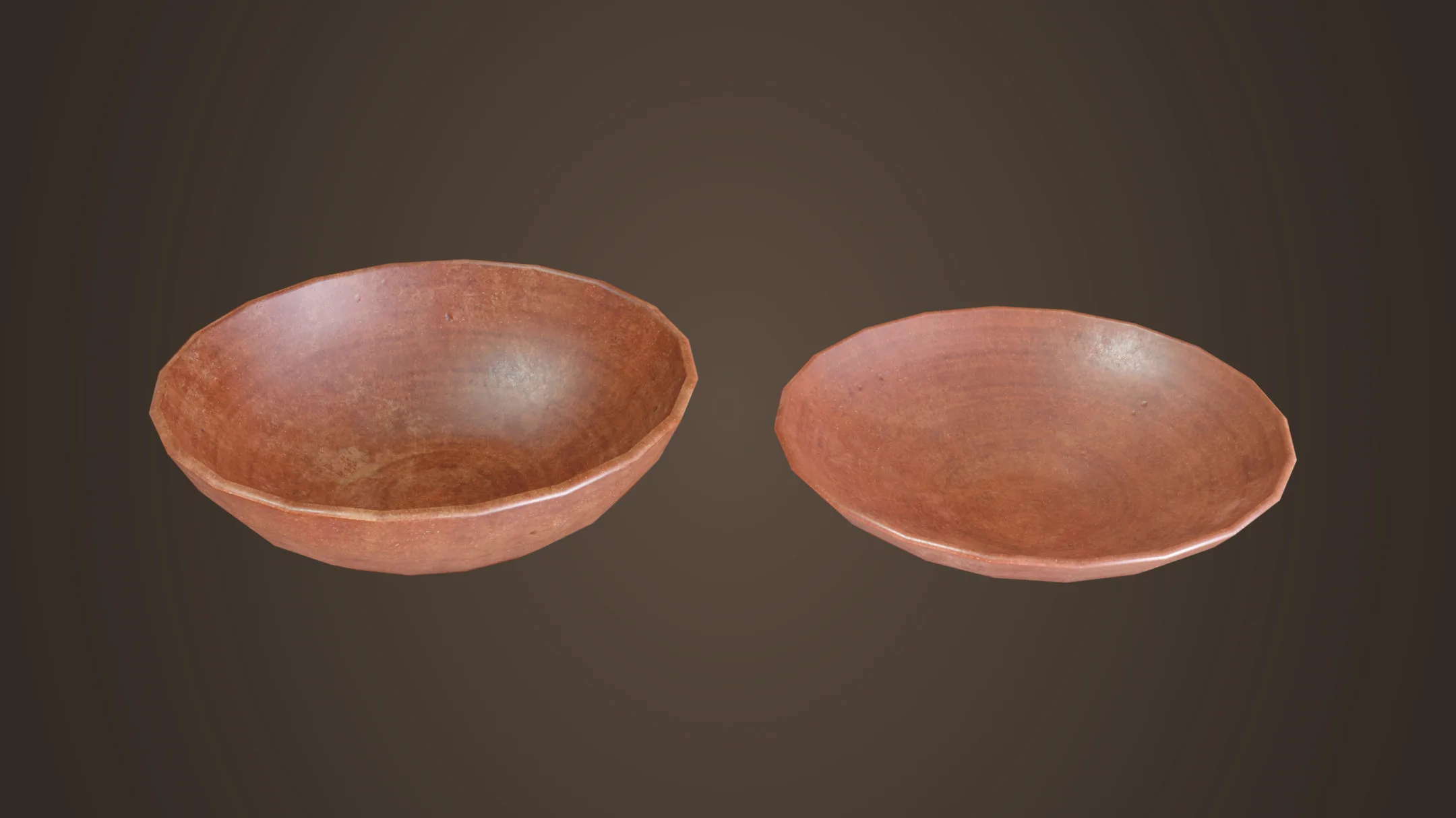 Medieval clay tableware pack