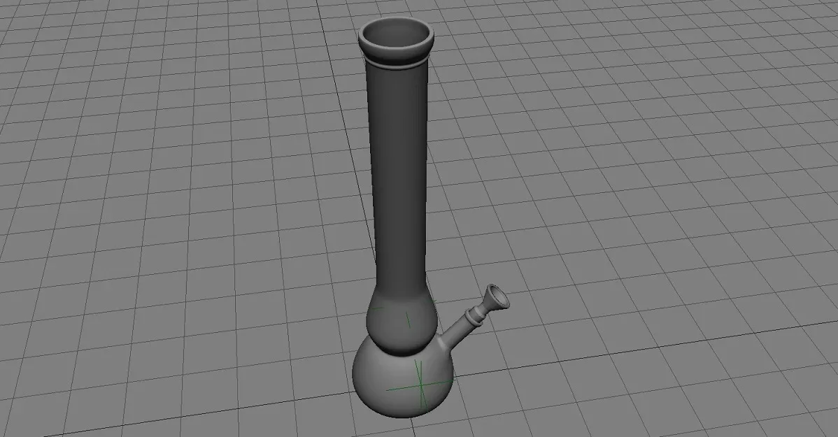 Bong 3D Model Type 2
