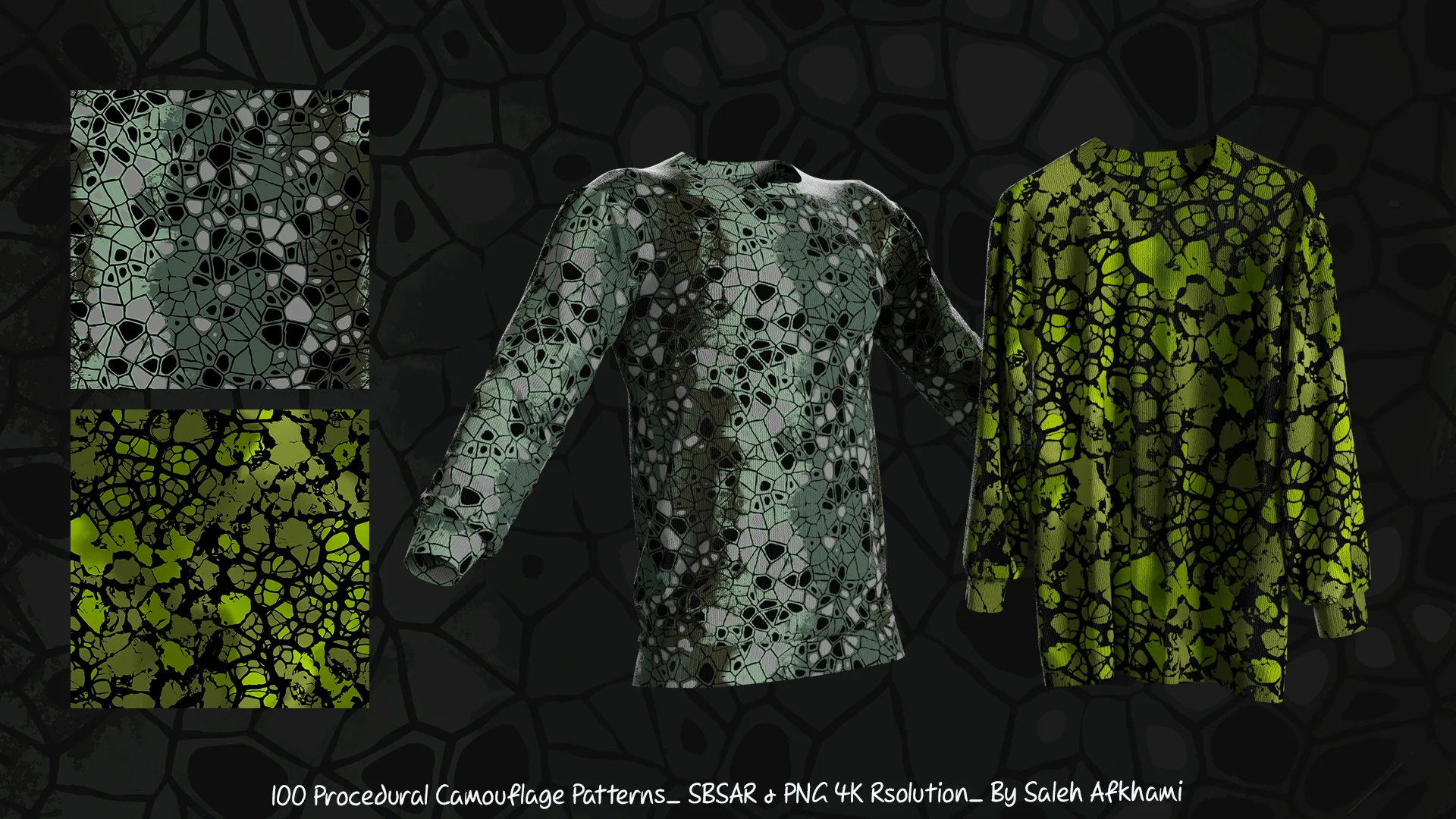 100 Procedural Camouflage Patterns_ Camo Patterns