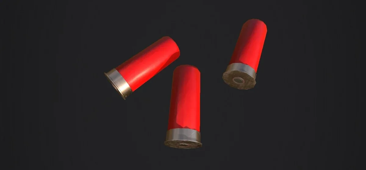 Shotgun Shells 3D Model